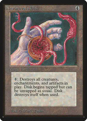 Nevinyrral's Disk - leb Spoiler