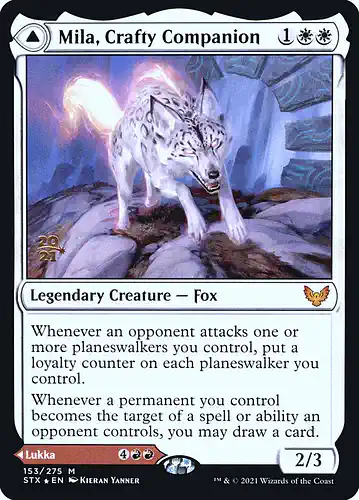 Mila, Crafty Companion - stx Spoiler
