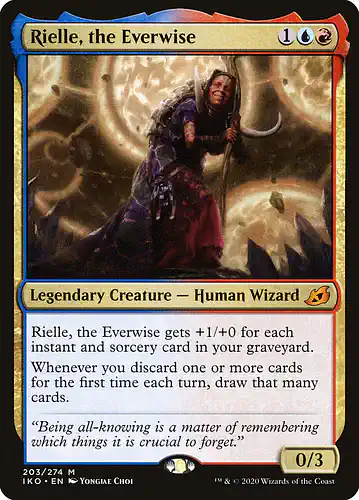 Rielle, the Everwise - iko Spoiler