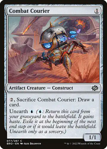 Combat Courier - bro Spoiler