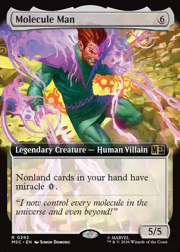 Molecule Man - msc Spoiler