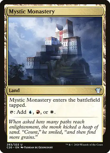 Mystic Monastery - c20 Spoiler
