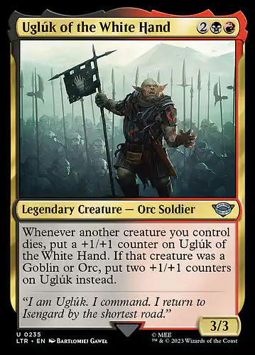 Uglúk of the White Hand - ltr Spoiler