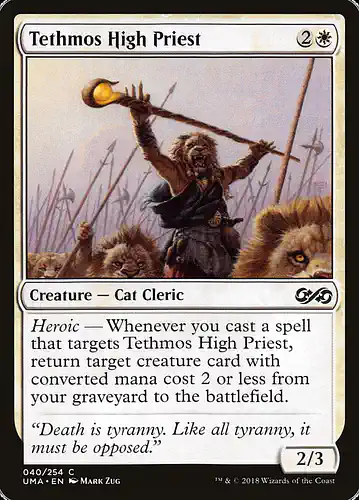 Tethmos High Priest - uma Spoiler