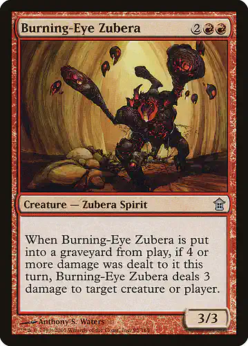 Burning-Eye Zubera - sok Spoiler