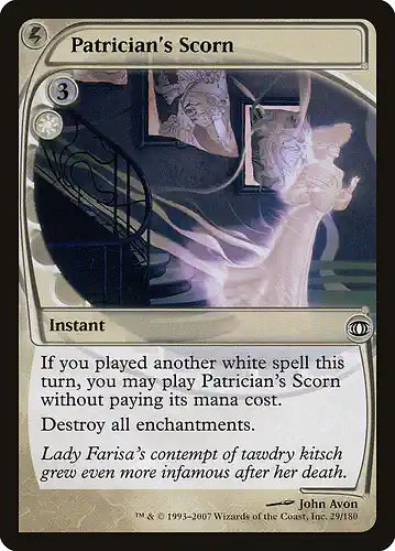Patrician's Scorn - fut Spoiler