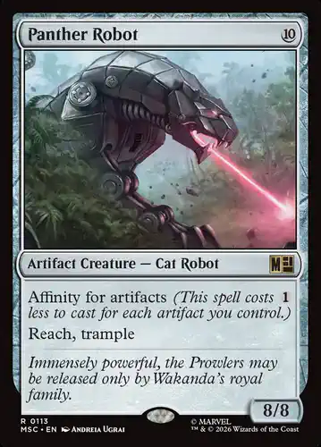 Panther Robot - msc Spoiler