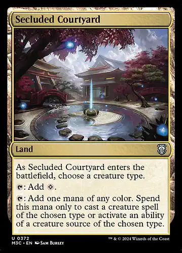Secluded Courtyard - m3c Spoiler