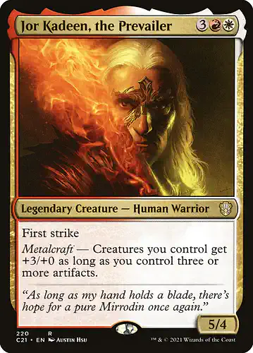 Jor Kadeen, the Prevailer - c21 Spoiler