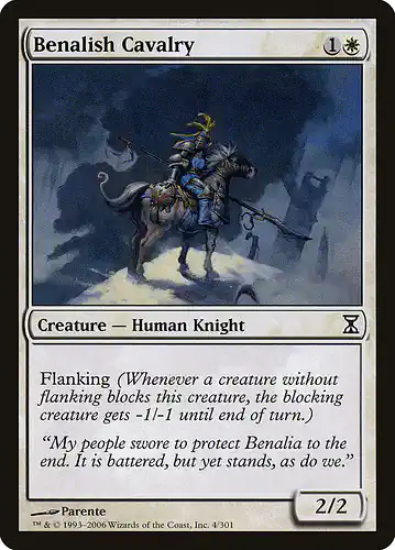 Benalish Cavalry - tsp Spoiler