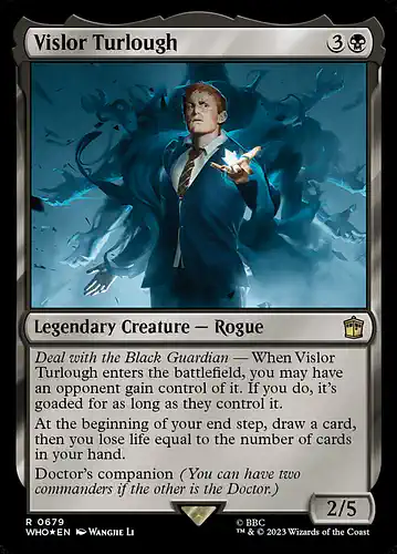 Vislor Turlough - who Spoiler