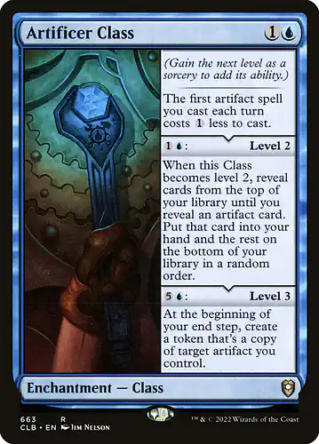 Artificer Class - clb Spoiler