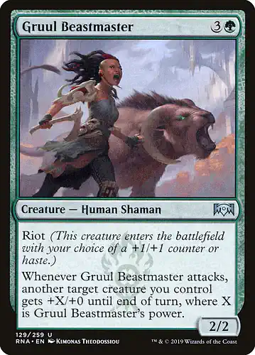 Gruul Beastmaster - rna Spoiler