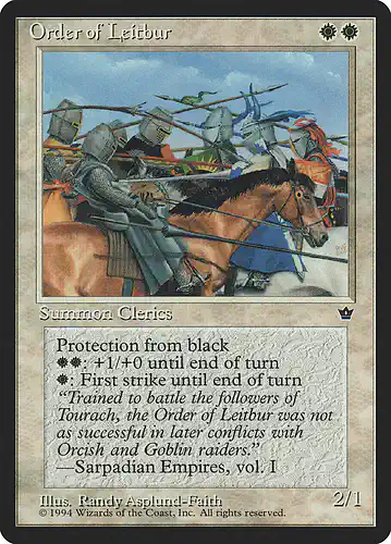 Order of Leitbur - fem Spoiler