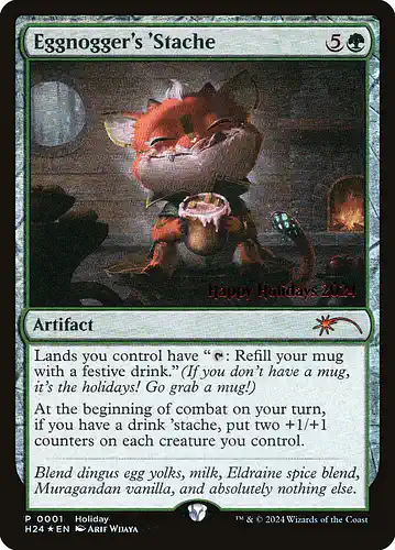 Eggnogger's 'Stache - hho Spoiler