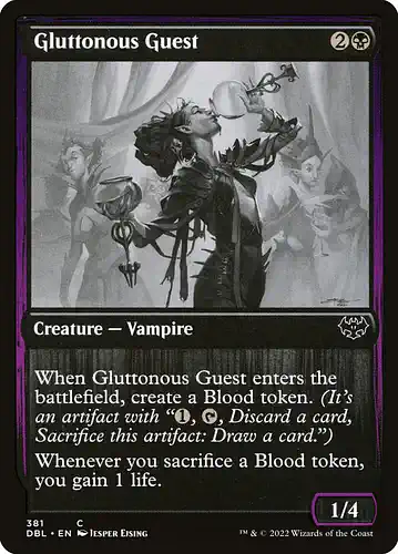Gluttonous Guest - dbl Spoiler