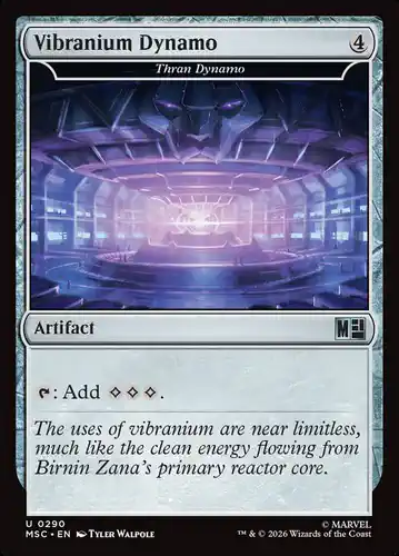 Thran Dynamo - msc Spoiler
