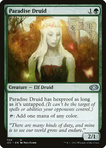 Paradise Druid - j22 Spoiler
