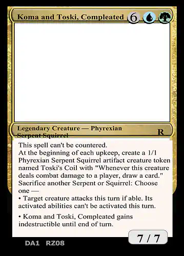 Koma and Toski, Compleated - unk Spoiler