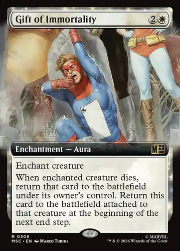 Gift of Immortality - msc Spoiler