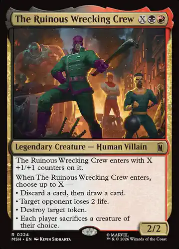 The Ruinous Wrecking Crew - msh Spoiler