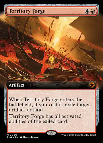 Territory Forge - big Spoiler