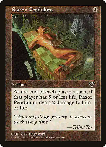 Razor Pendulum - mir Spoiler