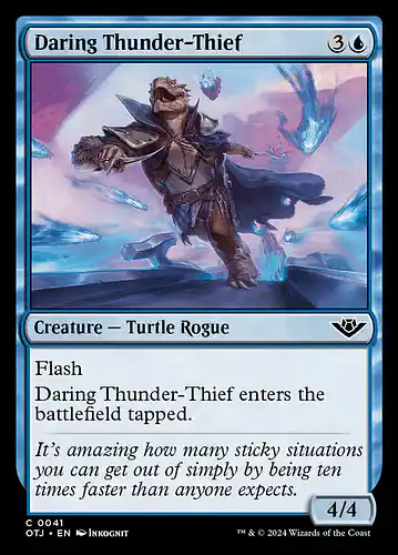Daring Thunder-Thief - otj Spoiler