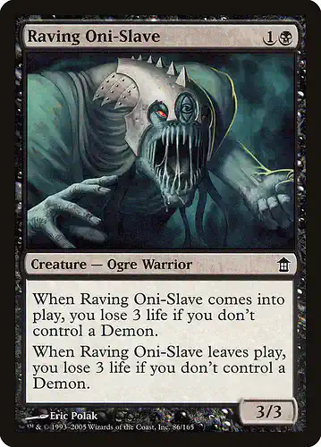 Raving Oni-Slave - sok Spoiler