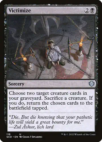 Victimize - scd Spoiler