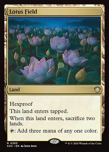 Lotus Field - soc Spoiler