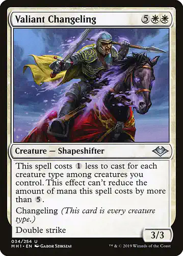 Valiant Changeling - mh1 Spoiler