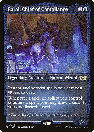 Baral, Chief of Compliance - mul Spoiler