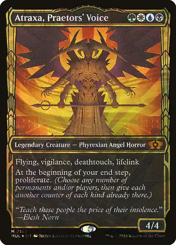 Atraxa, Praetors' Voice - mul Spoiler