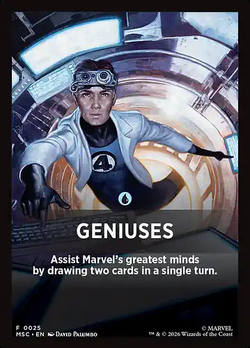 Geniuses - msc Spoiler