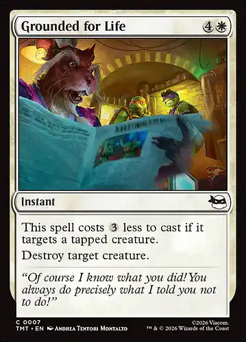 Grounded for Life - tmt Spoiler