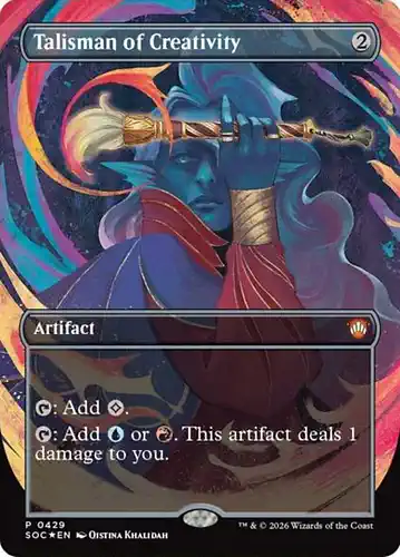 Talisman of Creativity - soc Spoiler