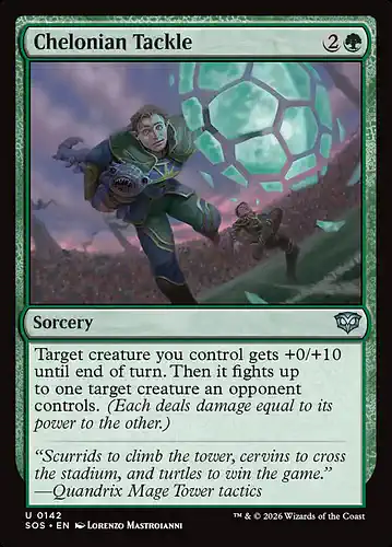 Chelonian Tackle - sos Spoiler