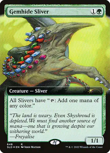 Gemhide Sliver - sld Spoiler