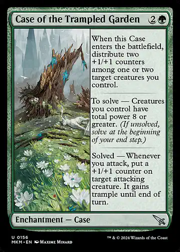 Case of the Trampled Garden - mkm Spoiler