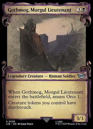 Gothmog, Morgul Lieutenant - ltr Spoiler