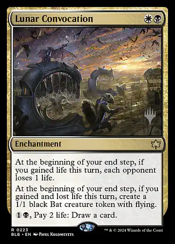 Lunar Convocation - blb Spoiler