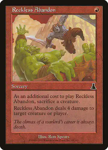 Reckless Abandon - uds Spoiler