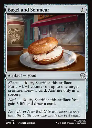 Bagel and Schmear - spm Spoiler