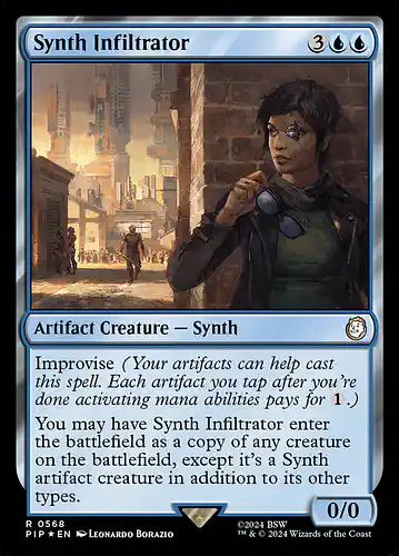 Synth Infiltrator - pip Spoiler