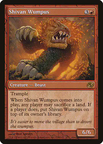 Shivan Wumpus - plc Spoiler