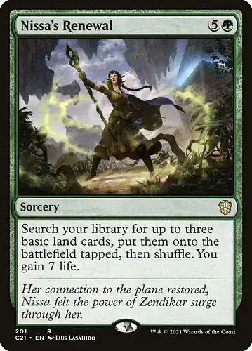 Nissa's Renewal - c21 Spoiler