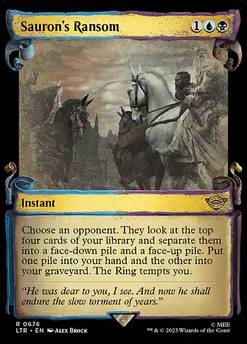 Sauron's Ransom - ltr Spoiler