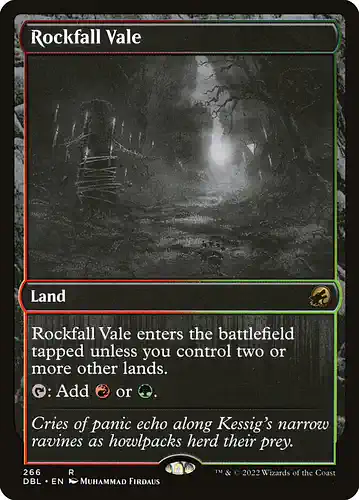 Rockfall Vale - dbl Spoiler