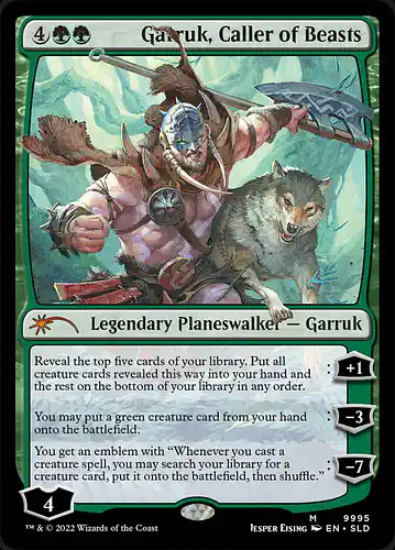 Garruk, Caller of Beasts - sld Spoiler